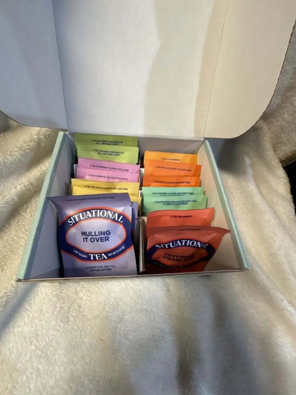 Uncommon Goods A Tea for Every Situation Organic Tea Gift Set